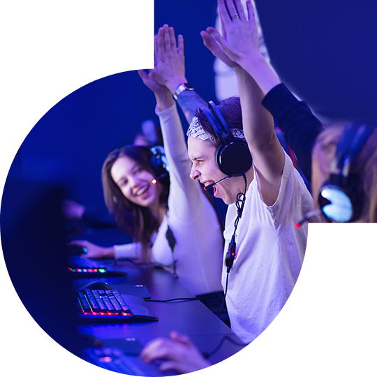 VSport独家双向驱动技术<br>让电竞玩家尽情享受极致高速快感